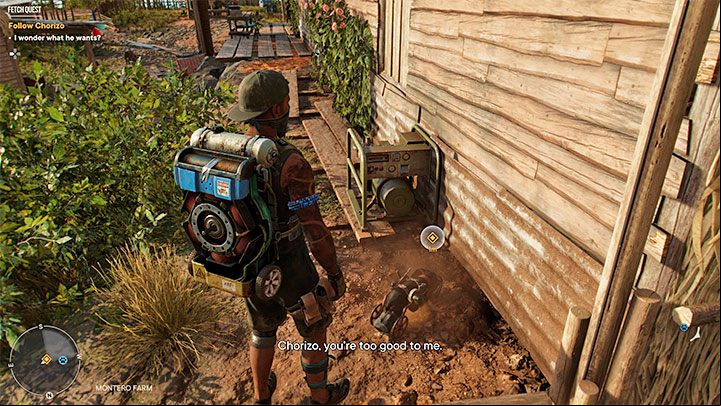 Your task is very simple - use the interaction button in places where Chorizo has dug up some treasure - Far Cry 6: Fetch Quest - walkthrough - Yaran stories - Madrugada - Far Cry 6 Guide