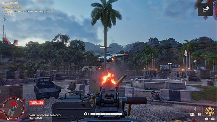 During the final part of the battle, an enemy helicopter may the fray - Far Cry 6: Meet the Monteros - walkthrough - Operations - Madrugada - Far Cry 6 Guide
