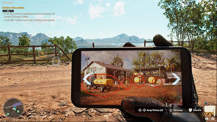 Your job is to sabotage the vehicles and containers used to store and spray poison - Far Cry 6: Clear the Air - walkthrough - Operations - Madrugada - Far Cry 6 Guide