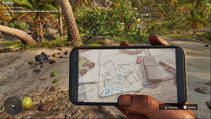The game will suggest looking at the photo on your smartphone - the one you obtained after the prologue - Far Cry 6: The Lucky One - walkthrough - Operations - Campaign Prologue - Far Cry 6 Guide