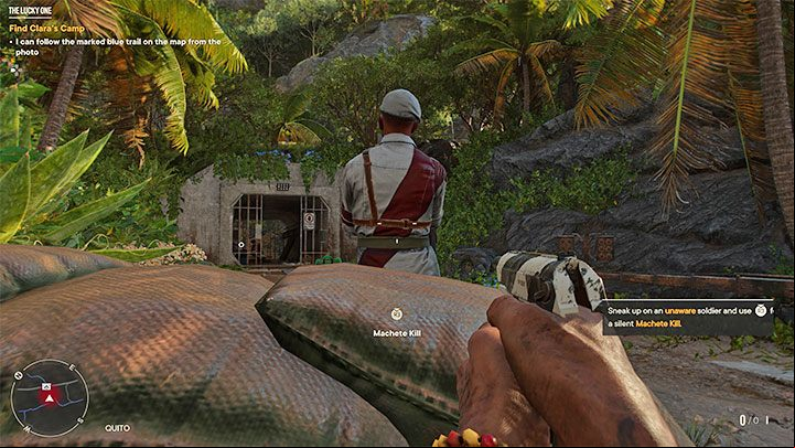 Start by heading towards the bunker visible in the distance - the one near the beach - Far Cry 6: The Lucky One - walkthrough - Operations - Campaign Prologue - Far Cry 6 Guide