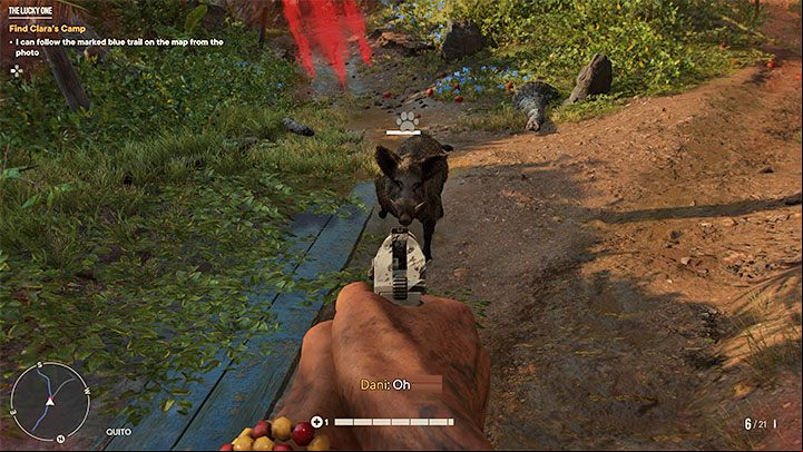 The hero will gain some ammo by (automatically) searching the enemy's body - Far Cry 6: The Lucky One - walkthrough - Operations - Campaign Prologue - Far Cry 6 Guide