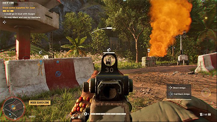 With Juan, you will reach a small enemy outpost and be tasked with obtaining the unique supplies stored there - Far Cry 6: Juan of a Kind - walkthrough - Operations - Prologue - Far Cry 6 Guide