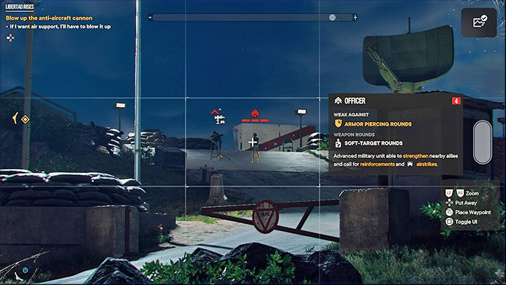 Conducting a reconnaissance is recommended but not mandatory - Far Cry 6: Libertad Rises - walkthrough - Operations - Prologue - Far Cry 6 Guide