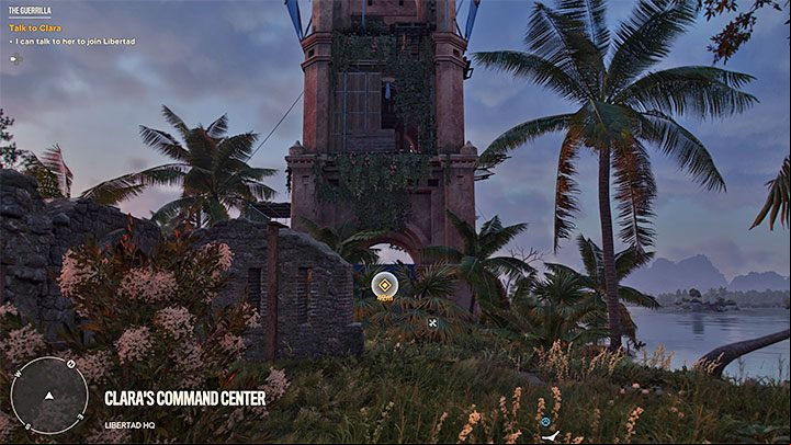 Go to the nearby tower to meet Clara - Far Cry 6: The Guerrilla - walkthrough - Operations - Prologue - Far Cry 6 Guide