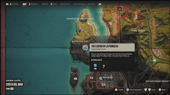 Subregion: Costa del Mar - Far Cry 6: The Legend of La Princesa - Treasure Hunt (Madrugada) - Madrugada - Far Cry 6 Guide