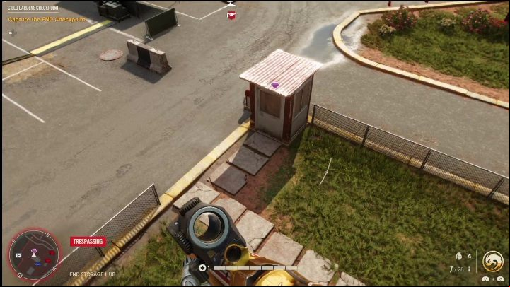 To start the treasure hunt, you must read the note attached to a small booth - Far Cry 6: Cache Money - Treasure Hunts (Madrugada) - Madrugada - Far Cry 6 Guide