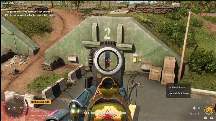 Your objective is to reach the Bunker number 2 - Far Cry 6: Cache Money - Treasure Hunts (Madrugada) - Madrugada - Far Cry 6 Guide
