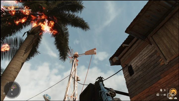 You can also ignore the padlocks and walk out the back - Far Cry 6: Crocodile Tears - Treasure Hunts (Madrugada) - Madrugada - Far Cry 6 Guide