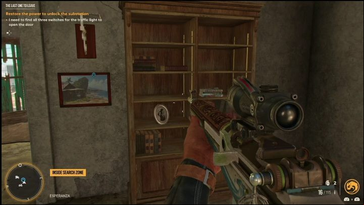 Here you'll need to finish a task - Far Cry 6: The Last One to Leave - Treasure Hunts (Esperanza) - Esperanza - Far Cry 6 Guide