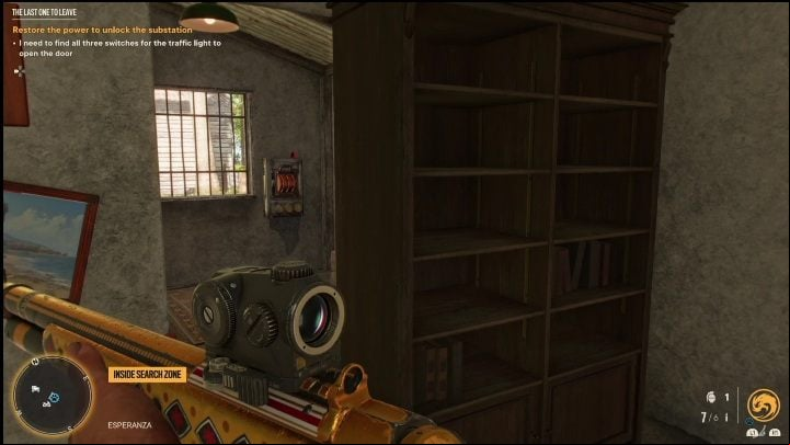 Once the age opens, flip the switch to open the door and finish the task - Far Cry 6: The Last One to Leave - Treasure Hunts (Esperanza) - Esperanza - Far Cry 6 Guide