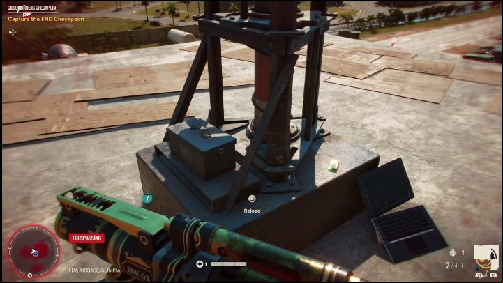 This flash drive lies on the very top of a building, on a metal object - Far Cry 6: USB Songs - list, locations - Other - Far Cry 6 Guide