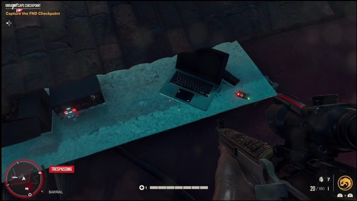 The USB drive is on the roof of the building, right next to the laptop - Far Cry 6: USB Songs - list, locations - Other - Far Cry 6 Guide