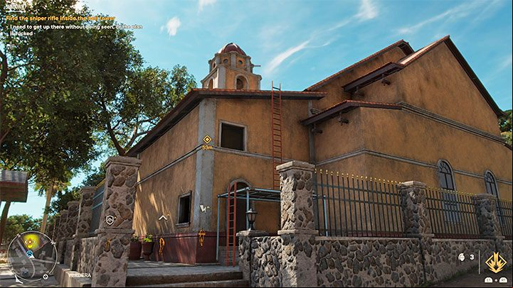 Do not attempt to enter the church through the main door - Far Cry 6: Sundown - walkthrough - Operations - Madrugada - Far Cry 6 Guide