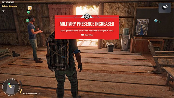 Completing this mission increases the ranks of all regions of the game world - Far Cry 6: Sundown - walkthrough - Operations - Madrugada - Far Cry 6 Guide