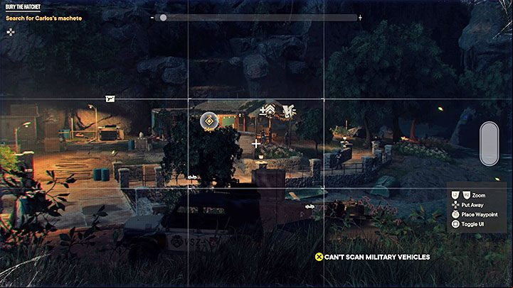You have to go to La Raja Bar, located in the jungle quite far west of the city - Far Cry 6: Bury the Hatchet - walkthrough - Operations - Madrugada - Far Cry 6 Guide