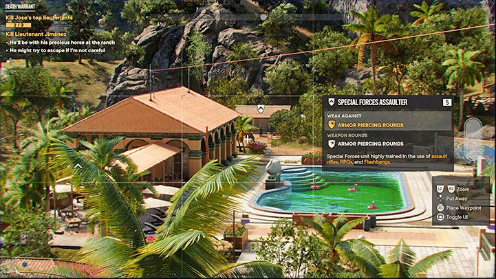 The last location to visit is the De Francisca Ranch, and just like the previous two locations, you shouldn't skip the reconnaissance - Far Cry 6: Death Warrant - walkthrough - Operations - Madrugada - Far Cry 6 Guide