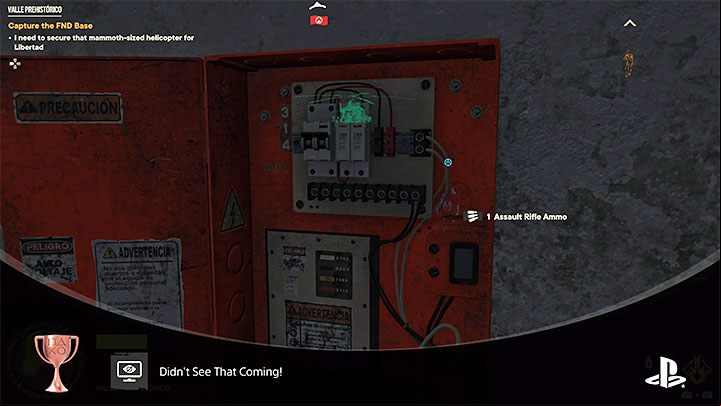 Find the security control center box - Far Cry 6: Didnt See That Coming! trophy - how to get it? - Trophy Guide - Far Cry 6 Guide