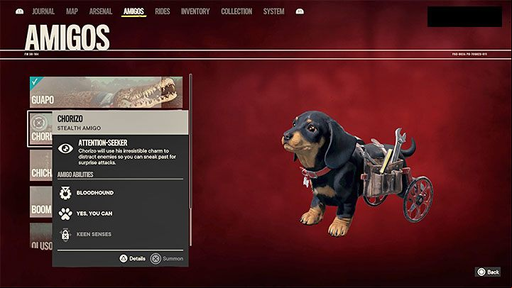 1 - Far Cry 6: Chorizo - Amigo - Amigos - pets - Far Cry 6 Guide