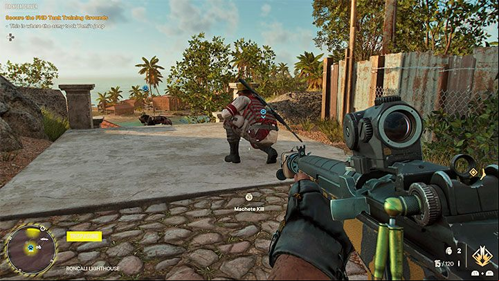Chorizo is a stealth Amigo - Far Cry 6: Chorizo - Amigo - Amigos - pets - Far Cry 6 Guide