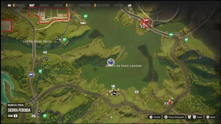 Subregion: Sierra Perdida - Far Cry 6: El Este, Criptograma Chart - list, locations - Criptograma Charts - Far Cry 6 Guide