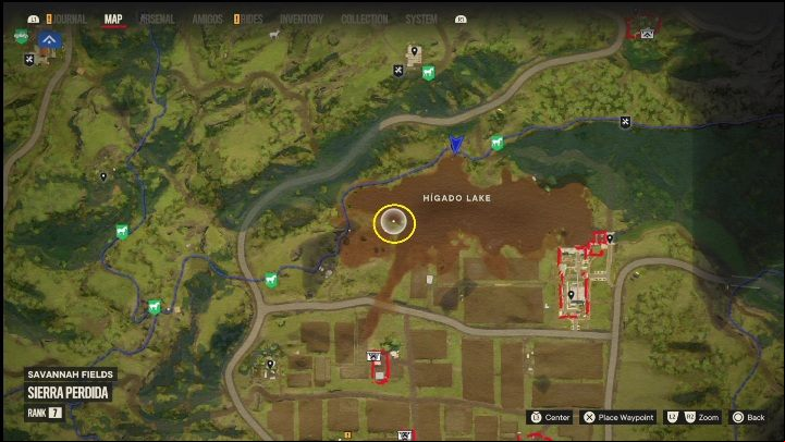 Subregion: Sierra Perdida - Far Cry 6: El Este, Criptograma Chart - list, locations - Criptograma Charts - Far Cry 6 Guide
