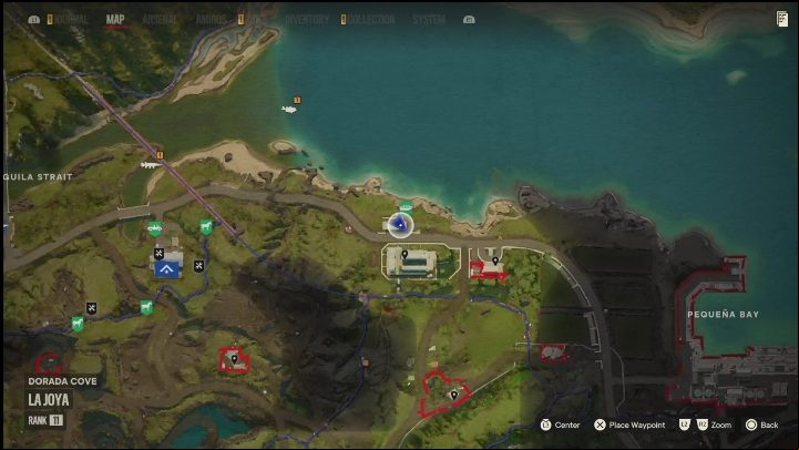 Subregion: La Joya - Far Cry 6: El Este, Criptograma Chart - list, locations - Criptograma Charts - Far Cry 6 Guide