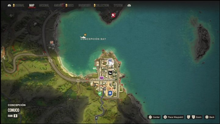 Subregion: Conuco - Far Cry 6: El Este, Criptograma Chart - list, locations - Criptograma Charts - Far Cry 6 Guide