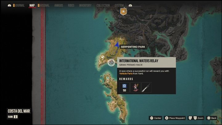 Race completion award: Casta Del Mar - Far Cry 6: Sniper rifles, Unique weapons - list - Unique weapons - Far Cry 6 Guide