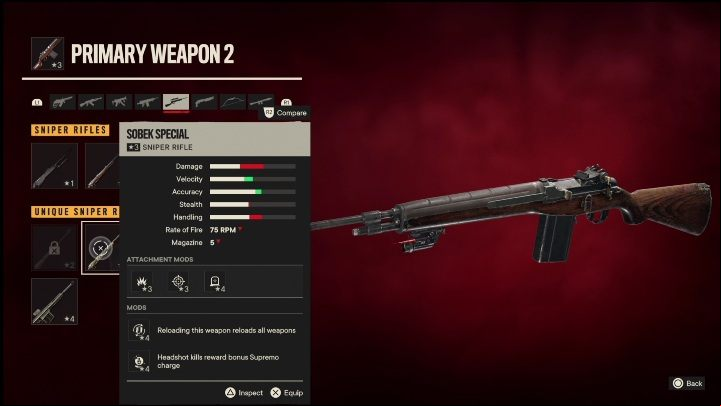 Reward for completing the mission: Cache Money - Far Cry 6: Sniper rifles, Unique weapons - list - Unique weapons - Far Cry 6 Guide