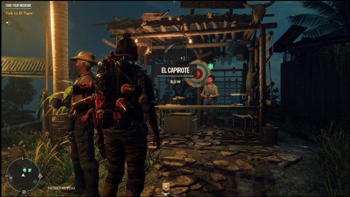 Camp Development Reward: Hunter's Lodge Rank 1 - Far Cry 6: Bows, Unique weapons - list - Unique weapons - Far Cry 6 Guide