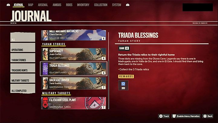 How to unlock: Complete the Yaran Story "Triada Blessings" - Far Cry 6: Trophies/Achievements - list - Trophy Guide - Far Cry 6 Guide