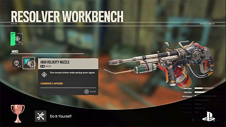 How to unlock: Install every Mod on a single Resolver Weapon - Far Cry 6: Trophies/Achievements - list - Trophy Guide - Far Cry 6 Guide