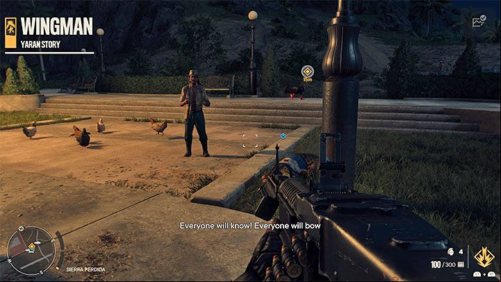 This is the final quest associated with the rooster Chicharron and completeing it will allow you to add him as an Amigo - Far Cry 6: Wingman - walkthrough description - El Este - Far Cry 6 Guide
