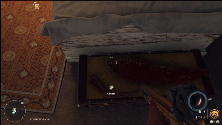 You will find this weapon in a room - right next to the weapon workbench and the vehicle summoning area - Far Cry 6: Rifles, Unique weapons - list - Unique weapons - Far Cry 6 Guide