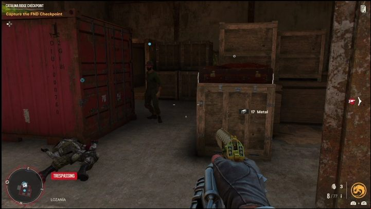 The gun crate can be found in a warehouse - Far Cry 6: Submachine Guns, Unique weapons - list - Unique weapons - Far Cry 6 Guide