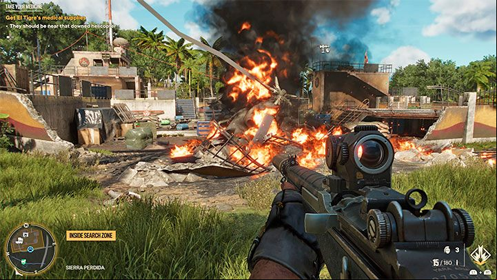 You can start this quest after reaching the Patriotas Peak guerrilla hideout for the first time, i - Far Cry 6: Take Your Medicine - walkthrough, description - El Este - Far Cry 6 Guide