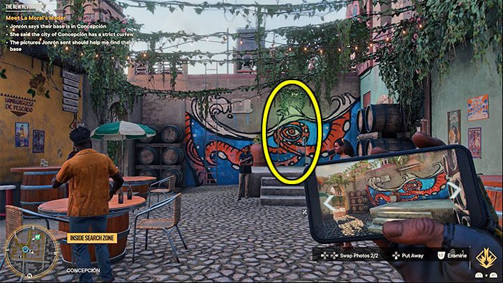 The entrance to the rebel hideout is hidden, but the photo you received will help you find it as well - Far Cry 6: The New Revolution - walkthrough - El Este - Far Cry 6 Guide