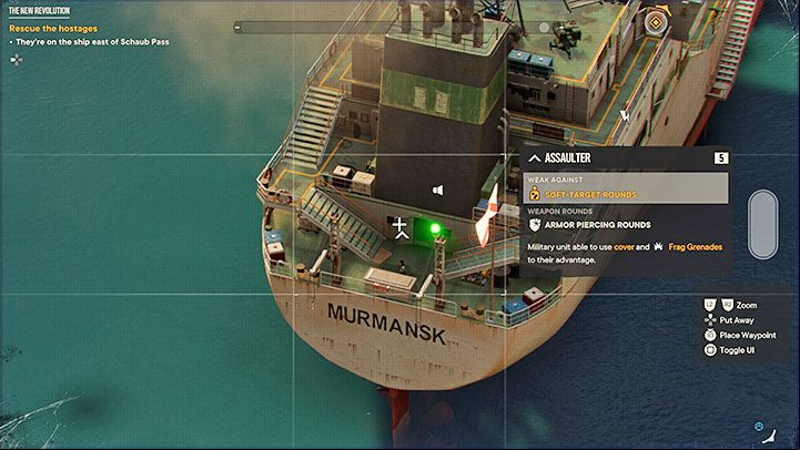 Wait until the helicopter takes you near the enemy ship on the open sea - Far Cry 6: The New Revolution - walkthrough - El Este - Far Cry 6 Guide