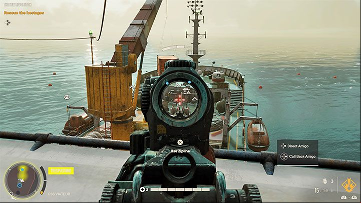 Your task is to get rid of all the enemies aboard the ship, which you can do either silently or in open combat - Far Cry 6: The New Revolution - walkthrough - El Este - Far Cry 6 Guide