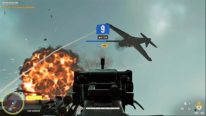 Enemy planes will start flying over the ship, but you don't have to use a rocket launcher or any other of your weapons to destroy them - Far Cry 6: The New Revolution - walkthrough - El Este - Far Cry 6 Guide