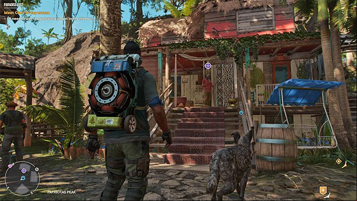 You need to save this quest until a Yaran story marker appears in the Patriotas Peak guerilla camp in El Este - Far Cry 6: The First Love - walkthrough - Orange stories - El Este - Far Cry 6 Guide