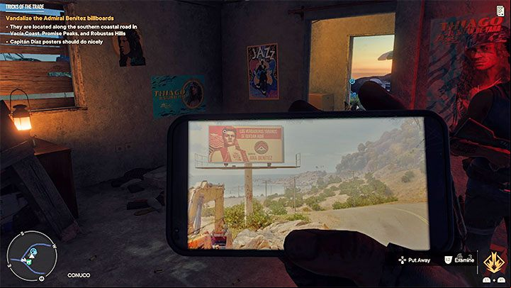 The new mission objective can be quite problematic, as the game does not display the exact locations of billboards showing the iral on your map - Far Cry 6: Tricks of the Trade - walkthrough - Orange stories - El Este - Far Cry 6 Guide
