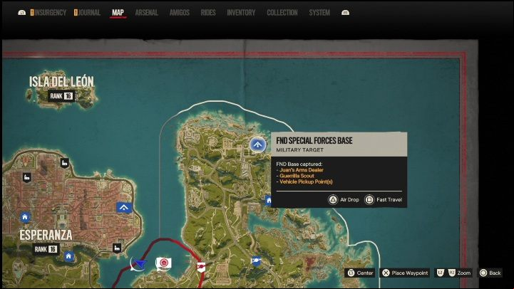 Location: Northern part of Barrial - Far Cry 6: Valle de Oro - FND bases, list of military targets - Fund bases - Far Cry 6 Guide