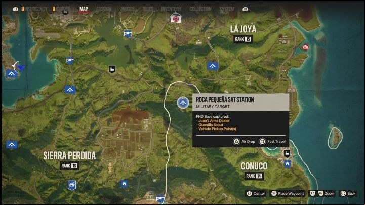 Location: Northwestern part of Conuco - Far Cry 6: El Este - FND bases, list of military targets - Fund bases - Far Cry 6 Guide
