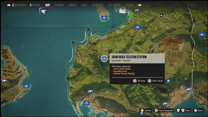 Location: Western part of Sierra Perdida - Far Cry 6: El Este - FND bases, list of military targets - Fund bases - Far Cry 6 Guide