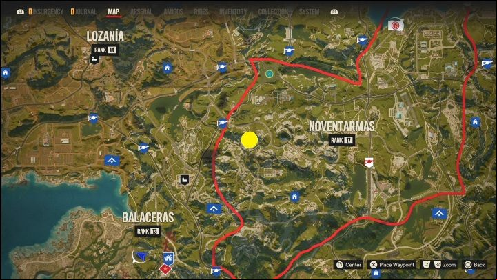 Location: Western part of Noventarmas, right next to the border with Balaceras - Far Cry 6: Valle De Oro - Anti-aircraft guns, list of military targets - Anti-aircraft guns - Far Cry 6 Guide