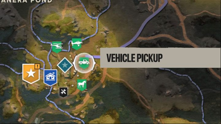 With the truck, you need to get to one of the Vehicle Pickup locations - Far Cry 6: Finders Keeepers Trophy - how to get it? - Trophy Guide - Far Cry 6 Guide