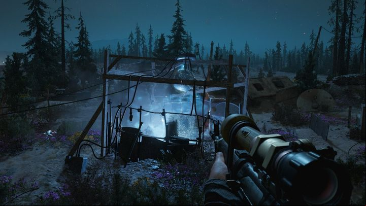 Once the bandits are dead, read the note lying on the chest near the machine - Going Haywire | Hidden Treasure in Far Cry New Dawn - Hidden treasures - Far Cry New Dawn Guide