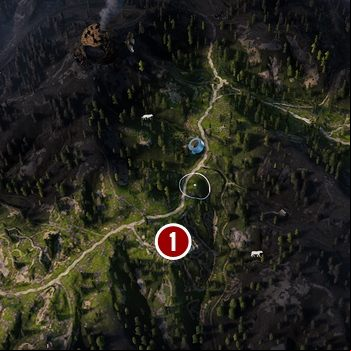 The place is guarded by two bandits - Target Practice | Hidden Treasure in Far Cry New Dawn - Hidden treasures - Far Cry New Dawn Guide